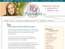 Tablet Screenshot of hellomypsychiatrist.com
